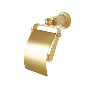 Держатель для туалетной бумаги Boheme Murano золото 10901-G